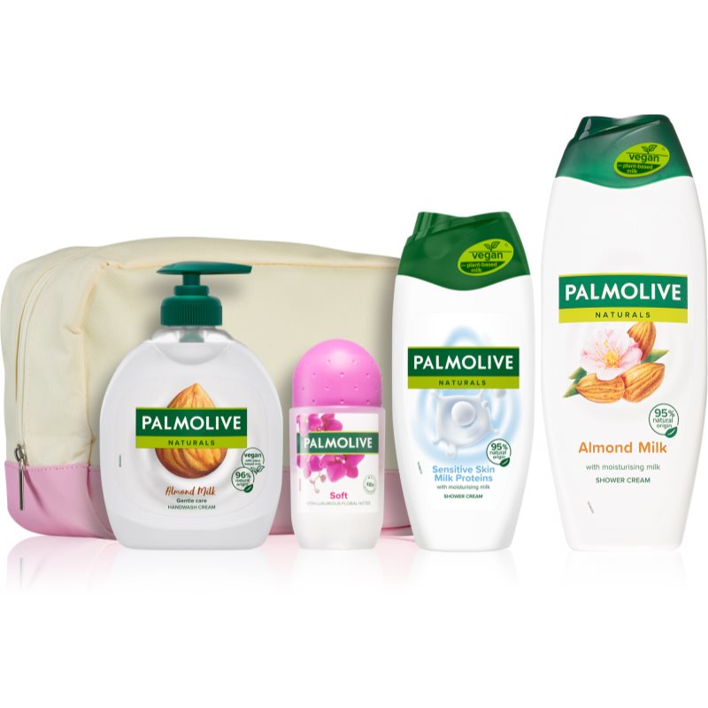 Palmolive Naturals Almond Bag подарунковий набір (для жінок)