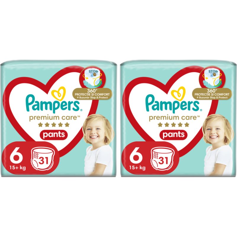 Pampers Premium Care Pants Size 6 sada pro miminka a děti