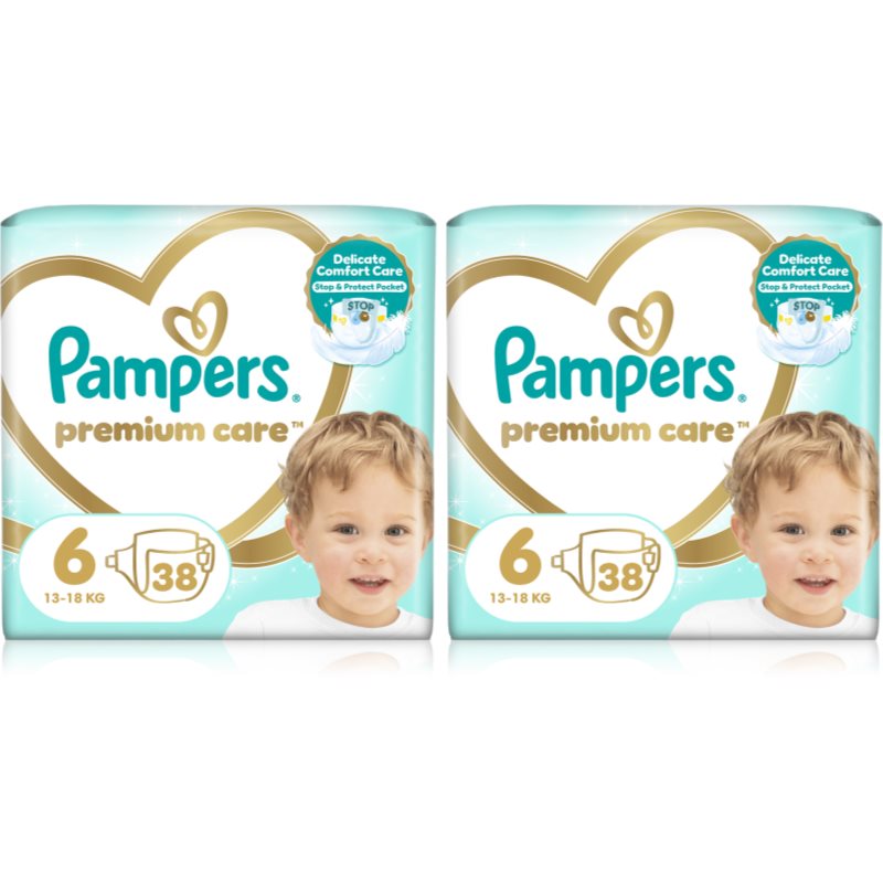 Pampers Premium Care Size 6 Σετ για μωρά και παιδιά