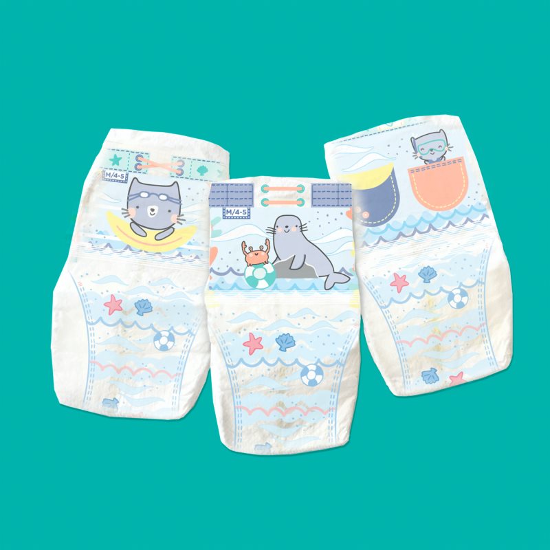 Pampers Splashers 3-4 Disposable Swim Nappies 6-11 Kg 12 Pc