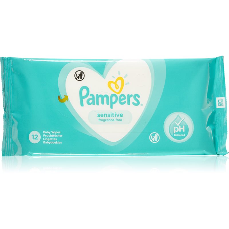 

Pampers Sensitive дитячі вологі серветки для чутливої шкіри