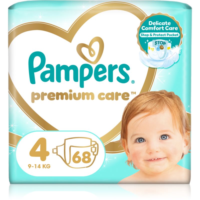 Pampers Premium Care, vel. 4, 68 ks