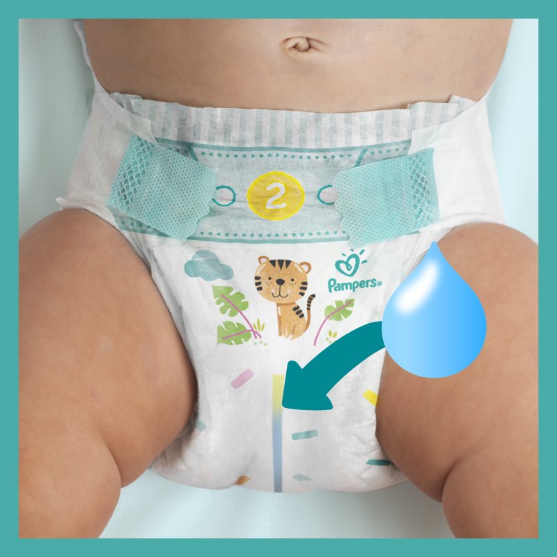 Pampers Active Baby Size 2 одноразові підгузки 4-8 Kg 72 кс
