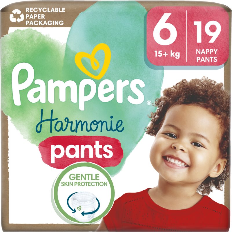 Pampers Harmonie Pants Size 6 couches-culottes 15+ kg 19 pcs unisex