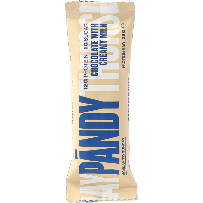 PANDY Protein Bar proteinová tyčinka příchuť Chocolate & Creamy Milk 35 g