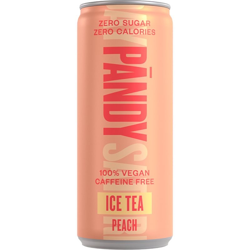 Pändy Ice Tea nápoj bez pridaného cukru príchuť Peach 330 ml