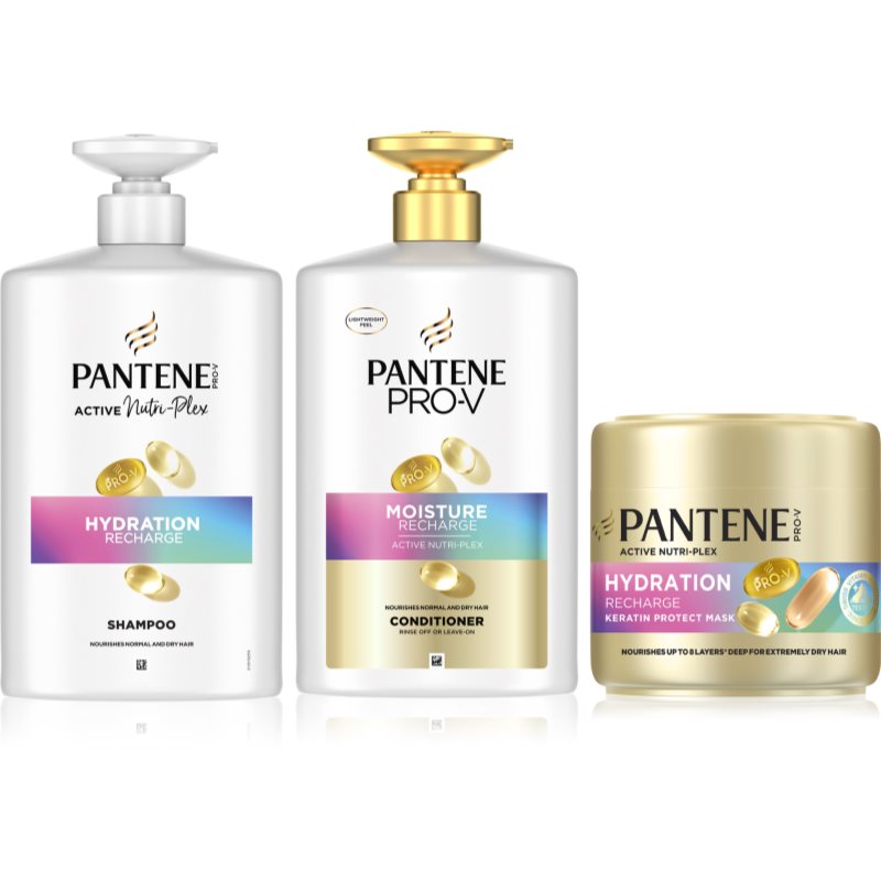 Pantene Pro-V Active Nutri Plex Hydration Recharge set za krepitev las