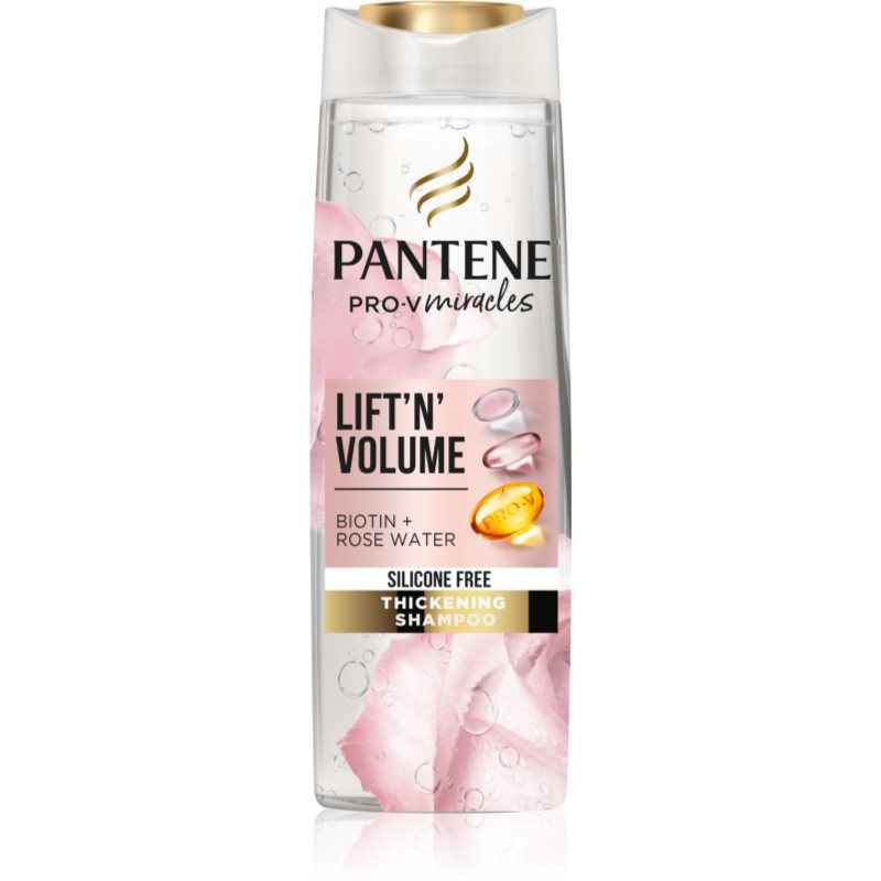 Pantene Pro-V Miracles Rose Water шампунь для об'єму волосся 300 мл