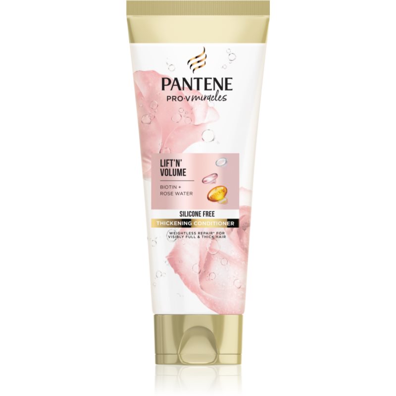Pantene Lift'n'Volume Rose Water vlasový kondicionér pre ženy 200 ml