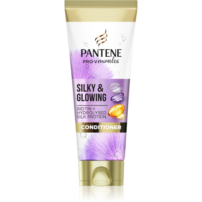 Pantene Pro-V Miracles Silky & Glowing balzám na vlasy 200 ml