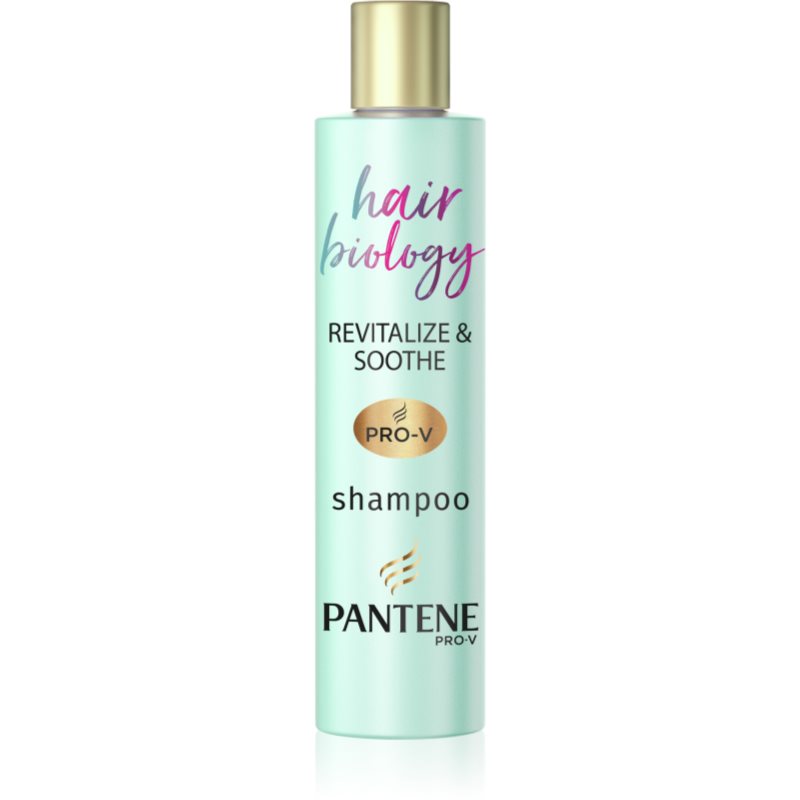 Pantene Hair Biology Revitalize & Soothe plonų plaukų šampūnas nuo plaukų slinkimo 250 ml