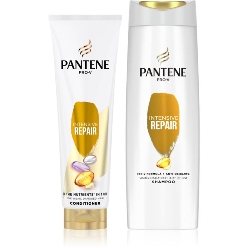 Pantene Pro-V Intensive Repair shampoo and conditioner (for damaged hair)
