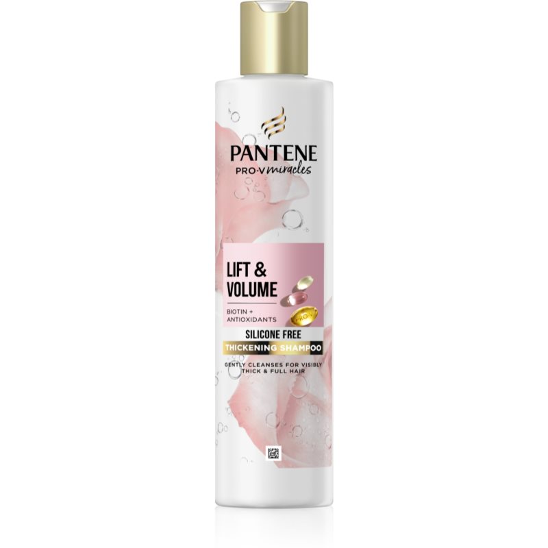 Pantene Pro-V Miracles Lift'N'Volume volumising shampoo for fine hair with biotin 250 ml
