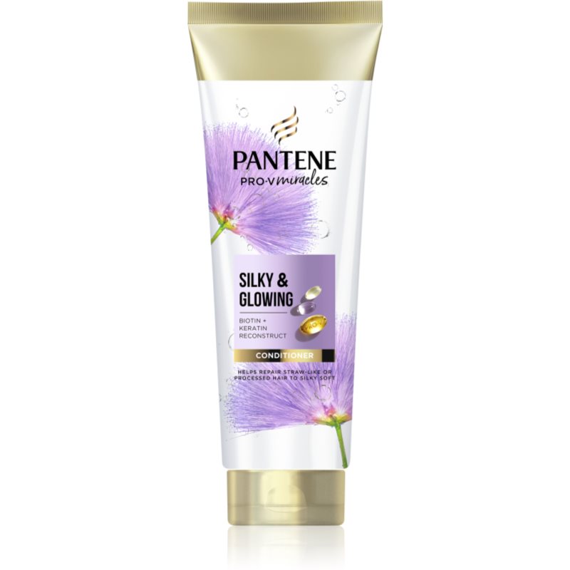 Pantene Pro-V Miracles Silky & Glowing keratin restore conditioner 160 ml
