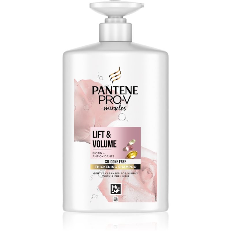Pantene Pro-V Miracles Lift'N'Volume volumising shampoo for fine hair with biotin 1000 ml

