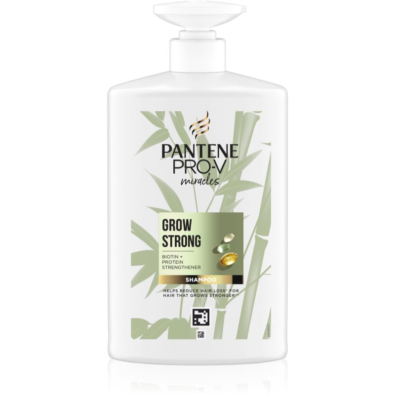 E-shop Pantene Pro-V Miracles Grow Strong šampon pro suché a poškozené vlasy se sklonem k lámání 1000 ml