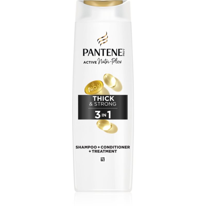 Pantene Pantene Pro-V Active Nutri Plex Thick&Strong σαμπουάν για αδύναμα και ταλαιπωρημένα μαλλιά 3 σε 1 325 ml