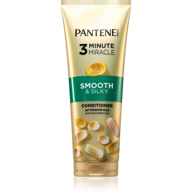 Pantene 3 Minute Miracle Smooth&Silky Djupt närande 3-minuters balsam för skadat hår 220 ml female