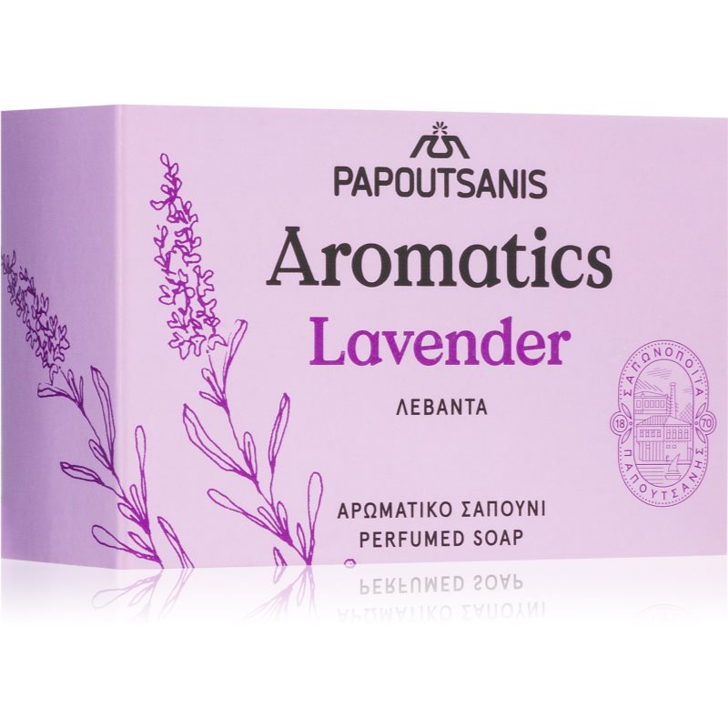 PAPOUTSANIS Aromatics Lavender твърд сапун 100 гр.