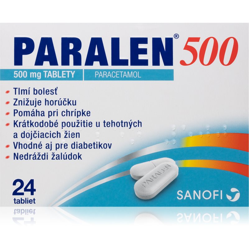 Paralen 500 mg tablety 24 tbl kúpite na Notino.sk