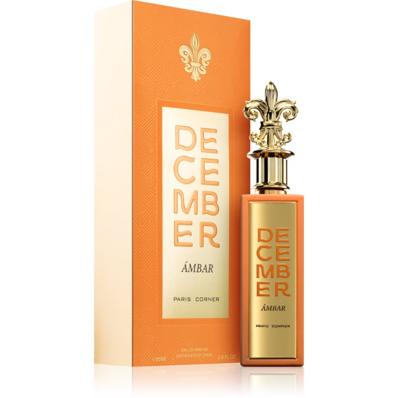 Thumbnail - Paris Corner December Ambar Eau de Parfum Unisex 85 ml