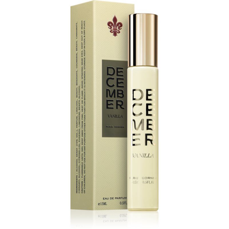 Paris Corner December Vanilla Eau de Parfum Unisex 15 ml