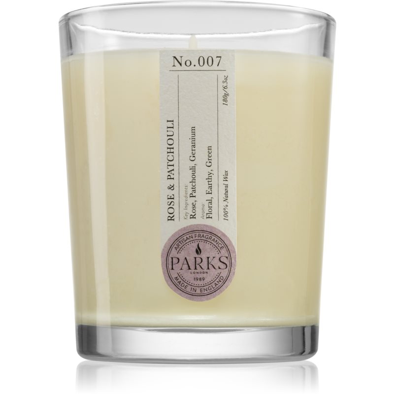 Parks London Home Rose & Patchouli Scented Candle 180 G