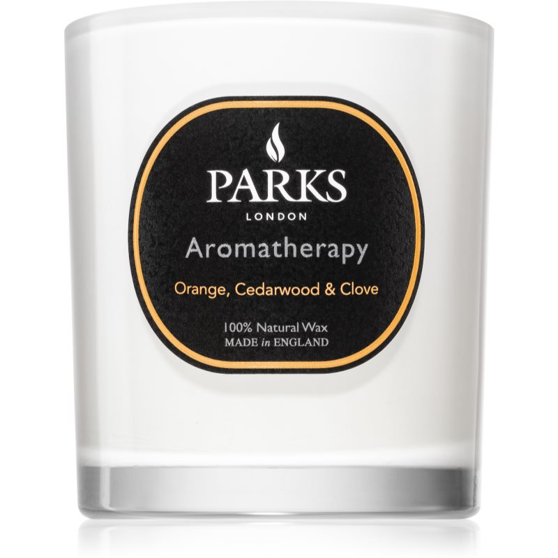 Parks London Aromatherapy Orange, Cedarwood & Clove kvapioji žvakė 220 g
