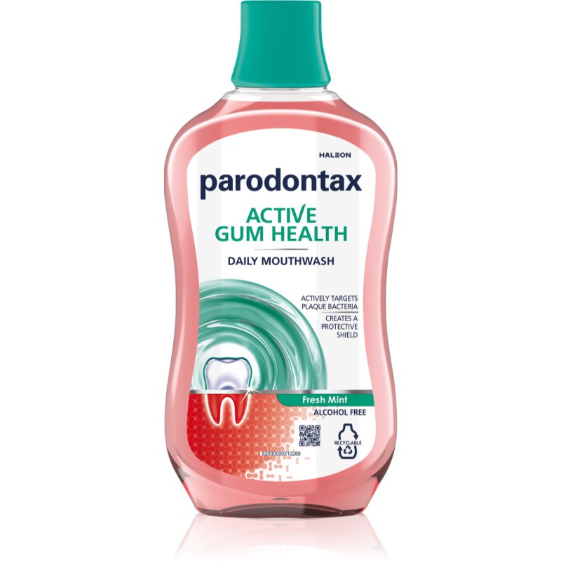 Parodontax Daily Gum Care Fresh Mint рідина для полоскання рота для повноцінного захисту зубів Fresh Mint 500 мл