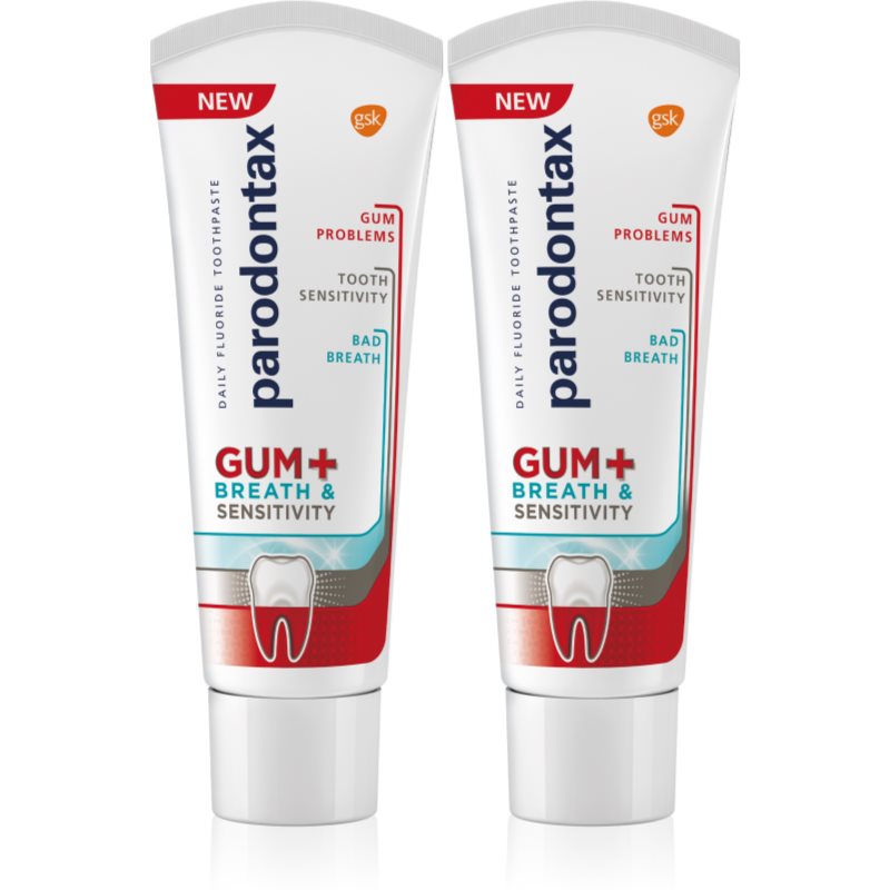 Parodontax Gum And Sens Original Complex Protection Toothpaste For Fresh Breath 2x75 Ml