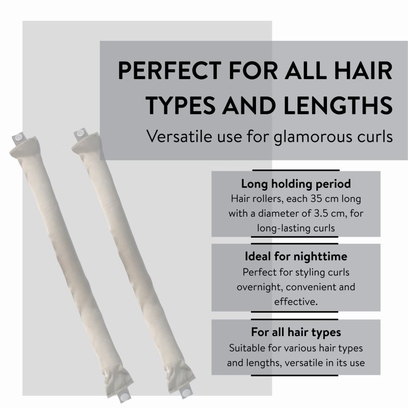 Parsa Beauty ID Satin Bendy Rollers Set zum Aufwickeln der Haare 2 St. (Bild 6)