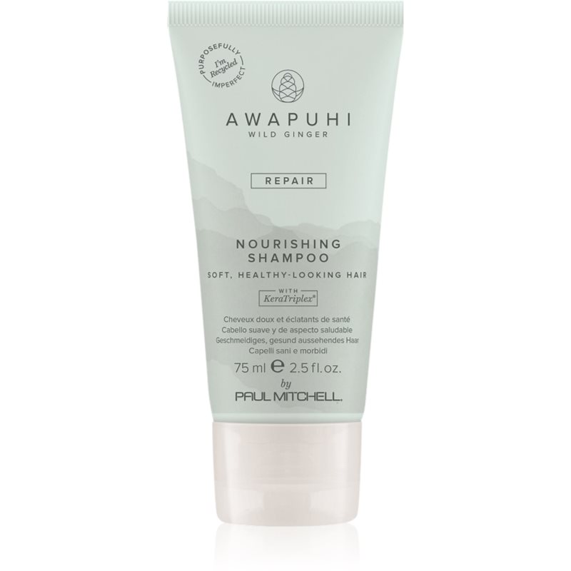 Paul Mitchell Awapuhi Wild Ginger Repair Nourishing Shampoo Närande schampo för återuppbyggnad och förstärkning av håret 75 ml female