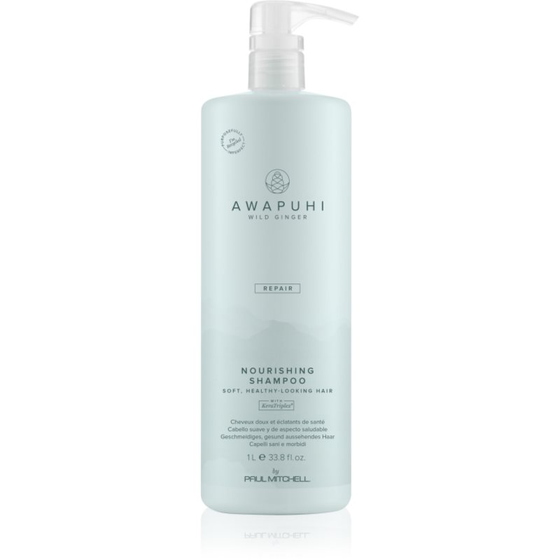 Paul Mitchell Paul Mitchell Awapuhi Wild Ginger Repair Nourishing Shampoo θρεπτικό σαμπουάν για ανανέωση και ενίσχυση των μαλλιών 1000 ml