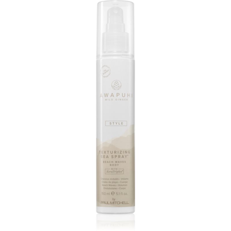 Paul Mitchell Awapuhi Wild Ginger Texturizing Sea Spray Spray für lässige Strandwellen 150 ml