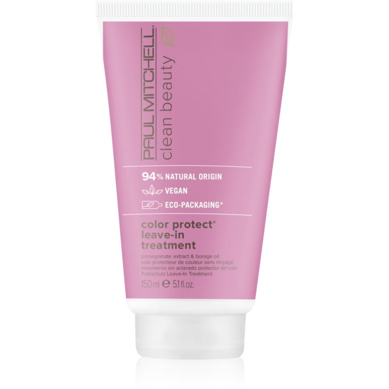 Paul Mitchell Clean Beauty Color Protect Leave-in Treatment bezoplachová péče pro blond a melírované vlasy 150 ml