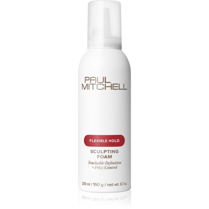 Paul Mitchell Flexible Hold Sculpting Foam Styling Foam For Definition And Shape 200 Ml