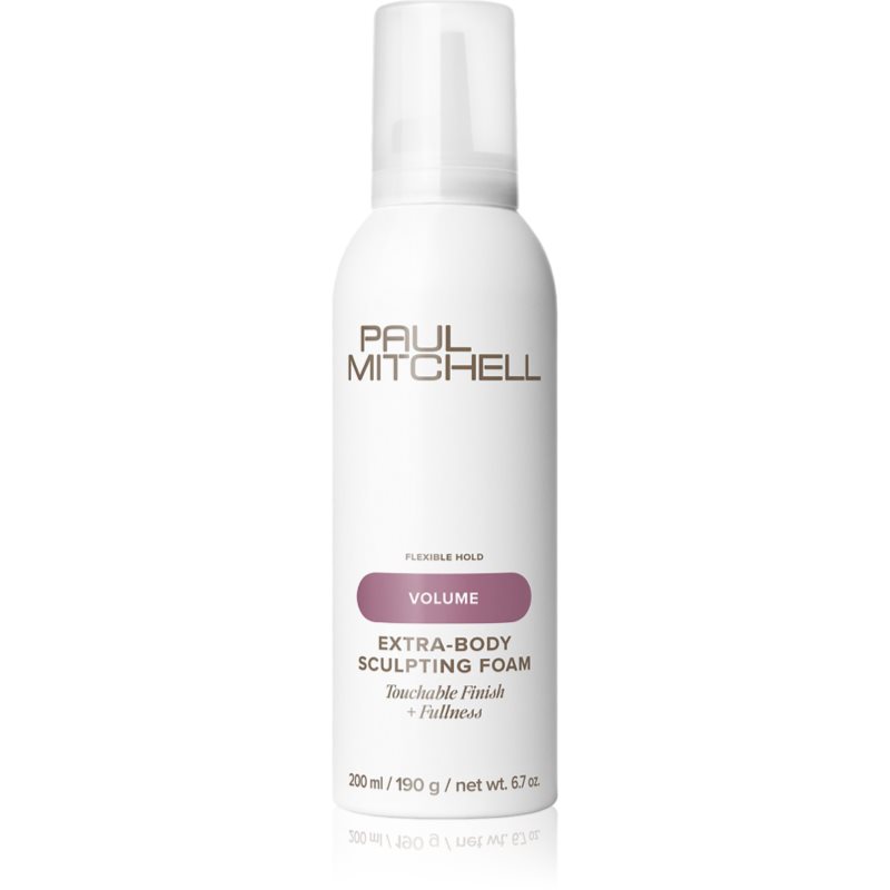 Paul Mitchell Volume Extra-Body Sculpting Foam Styling Foam For Volume And Shine 200 Ml
