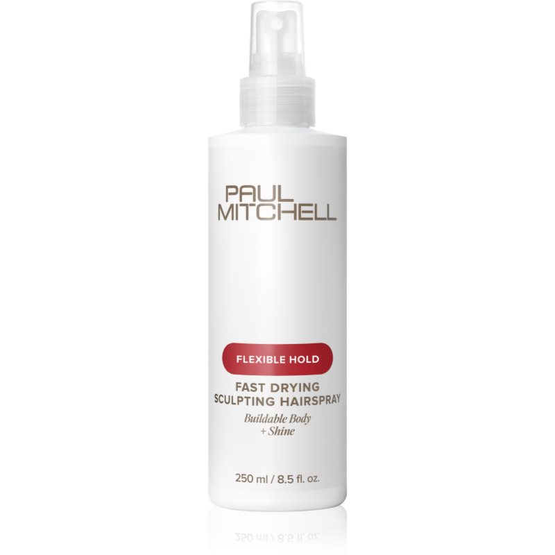 Paul Mitchell Flexible Hold Fast Drying Sculpting Hairspray Hairspray For Volume And Shine 250 Ml