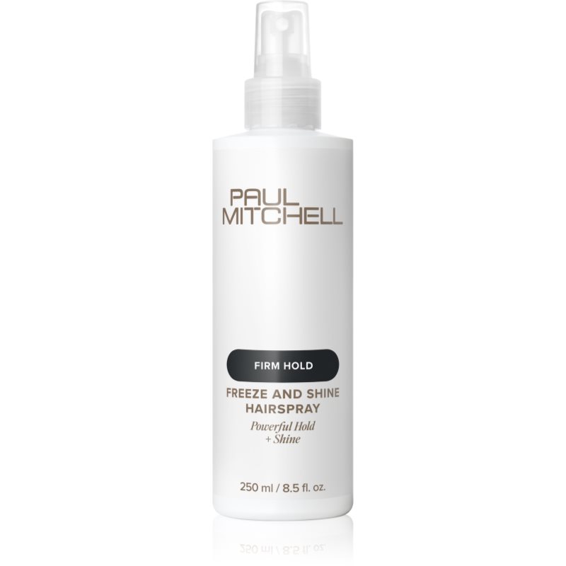 Paul Mitchell Firm Hold Freeze And Shine Hairspray Hairspray For Coarse Hair 250 Ml