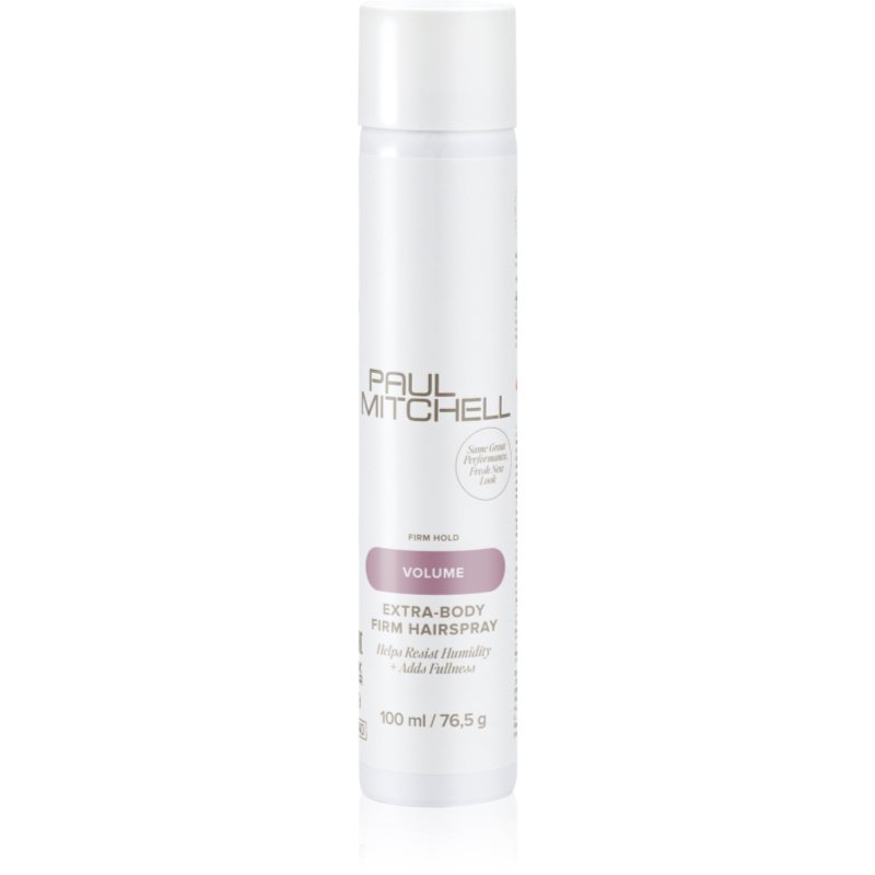 Paul Mitchell Volume Extra-Body Firm Hairspray Fast hold hårspray til volumen og glans 100 ml