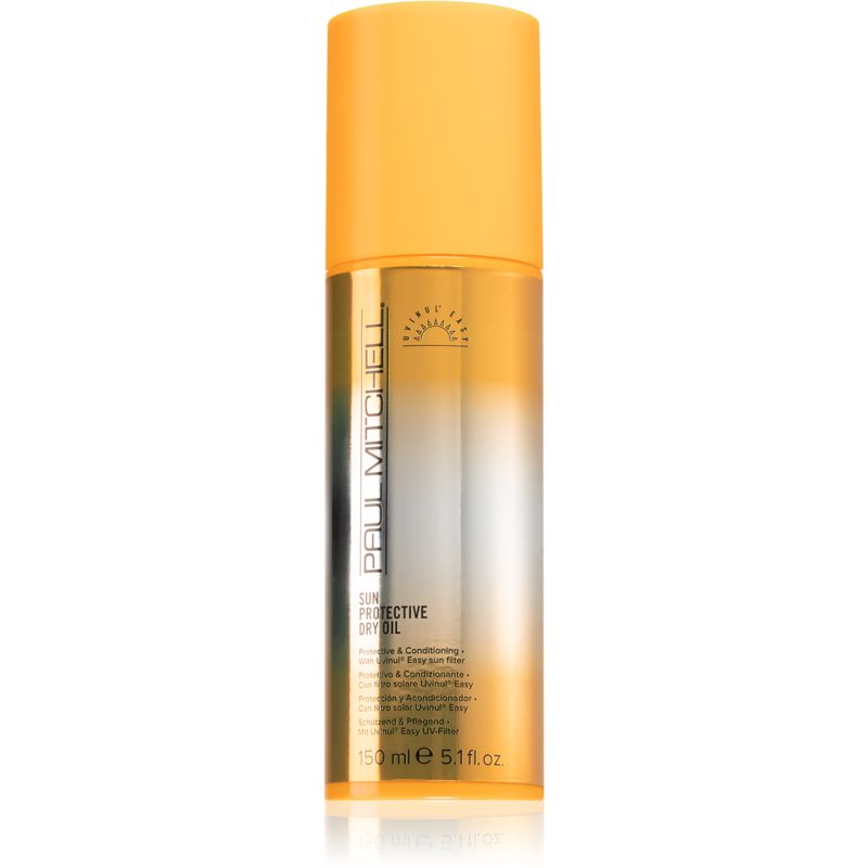 E-shop Paul Mitchell Sun Protective ochranný suchý olej ve spreji pro vlasy namáhané chlórem, sluncem a slanou vodou 150 ml