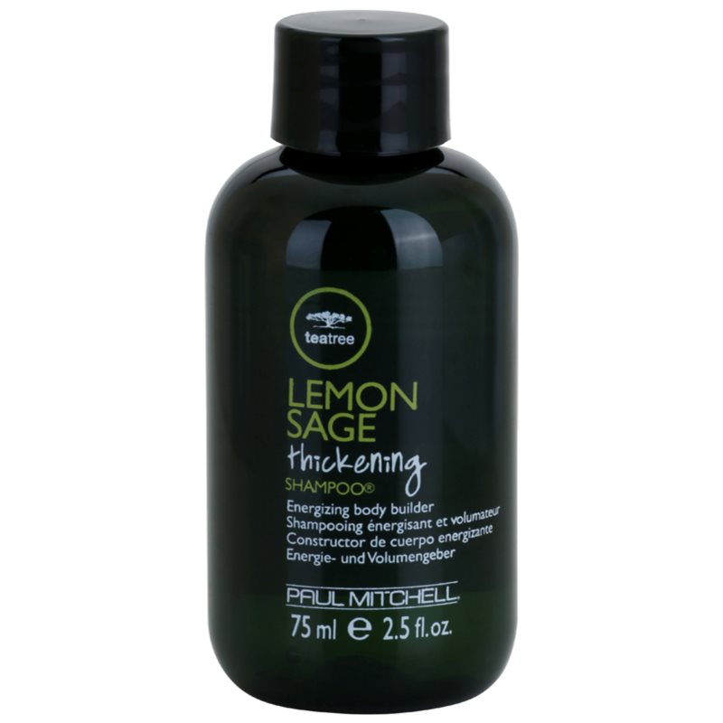 Paul Mitchell Tea Tree Lemon Sage energizujúci šampón pre hustotu vlasov 75 ml