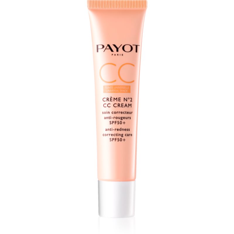 Payot Crème No.2 CC Cream CC kremas SPF 50+ atspalvis Universal 40 ml