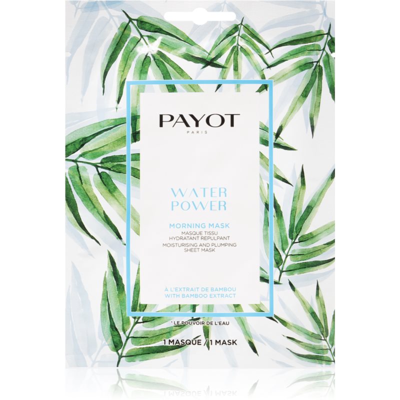 Payot Morning Mask Water Power зволожувальнакосметична марлева маска 19 мл