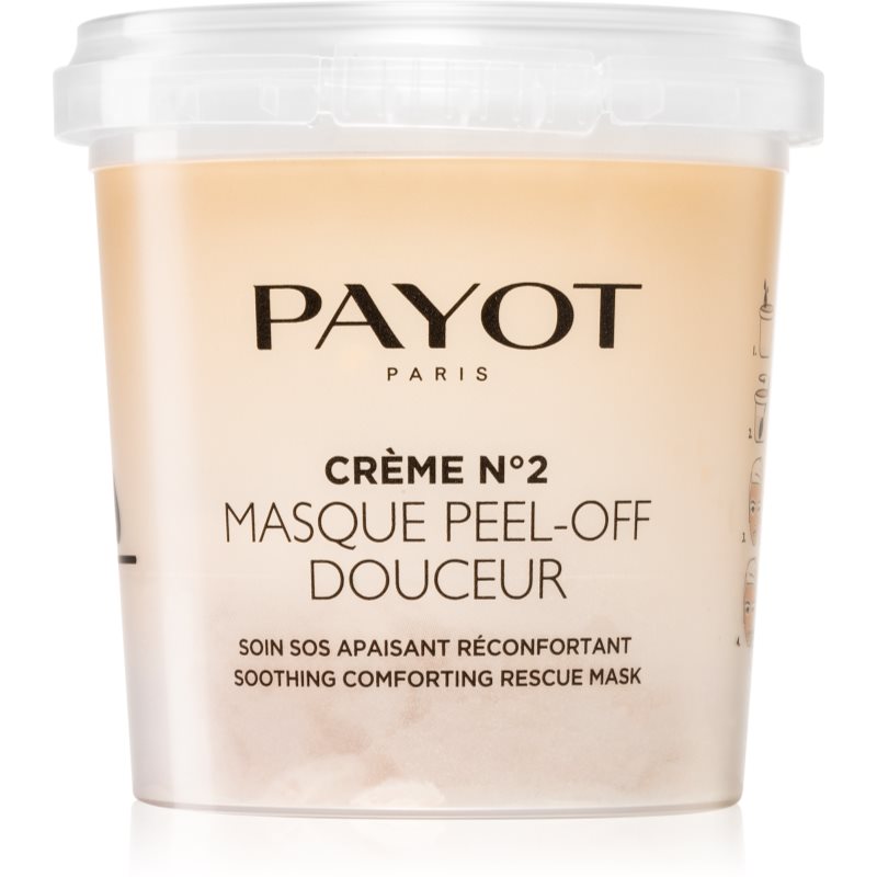 Payot Ndeg2 Masque Peel-Off Douceur peel-off face mask with soothing effect 10 g
