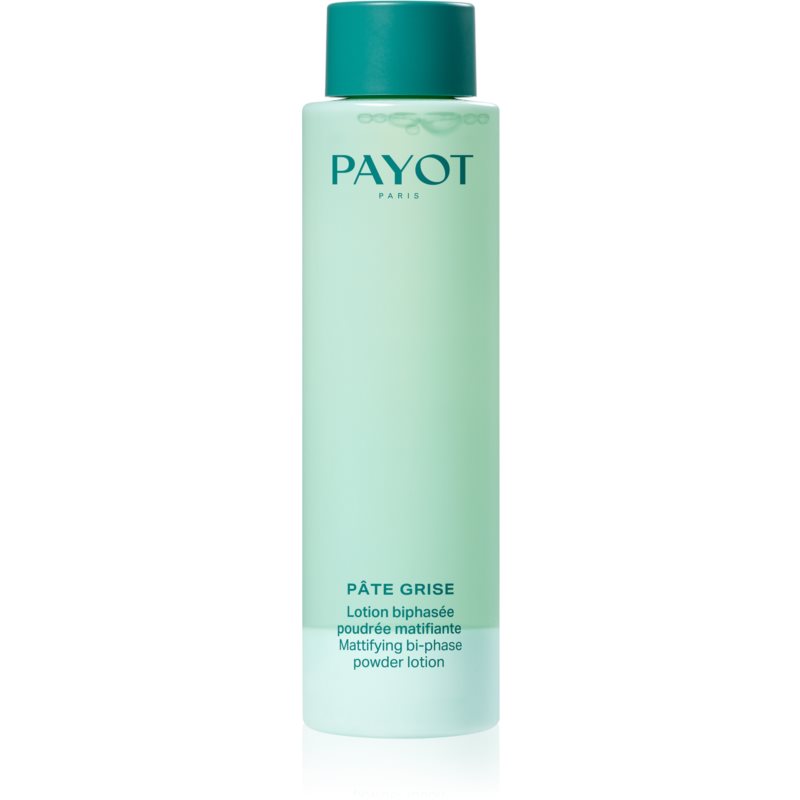 Payot Pâte Grise Mattifying Bi-Phase Powder Lotion tisztító arcvíz kombinált és zsíros bőrre 200 ml