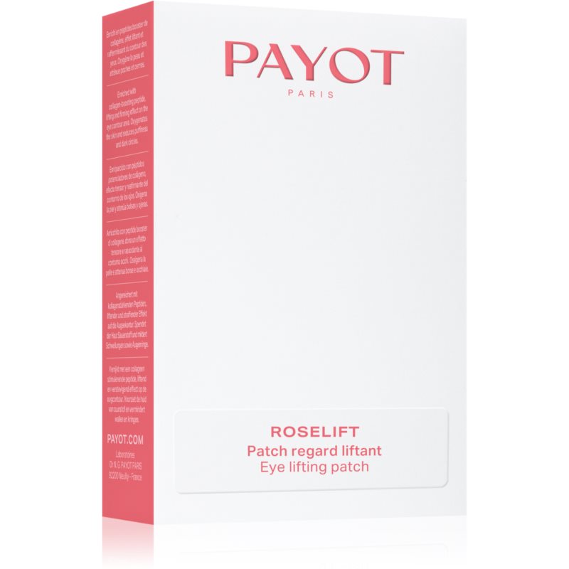 Payot Roselift Patch Yeux Eye Mask With Collagen 10x2 Pc