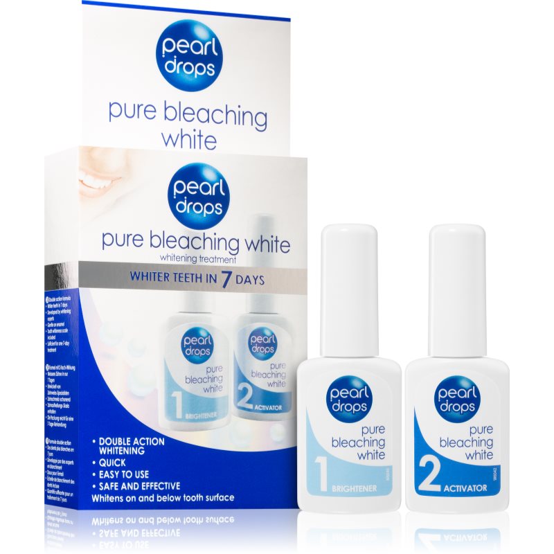 

Pearl Drops Pure Bleaching White набір для відбілювання зубів