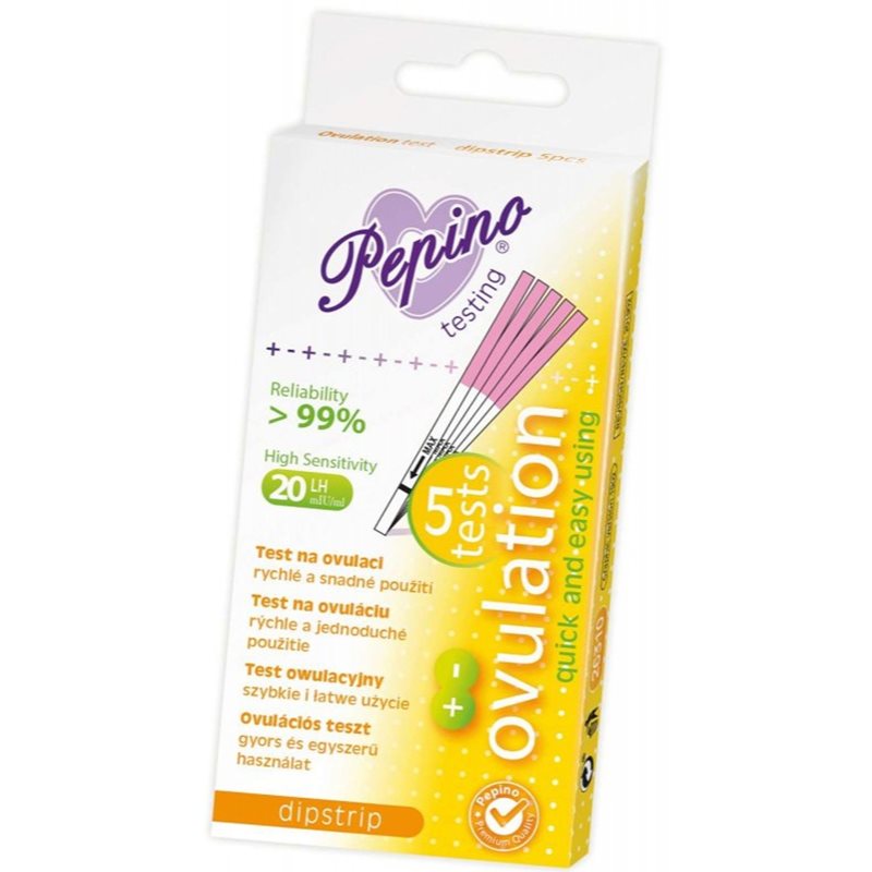 Pepino Dipstrip ovulačný test 5 ks