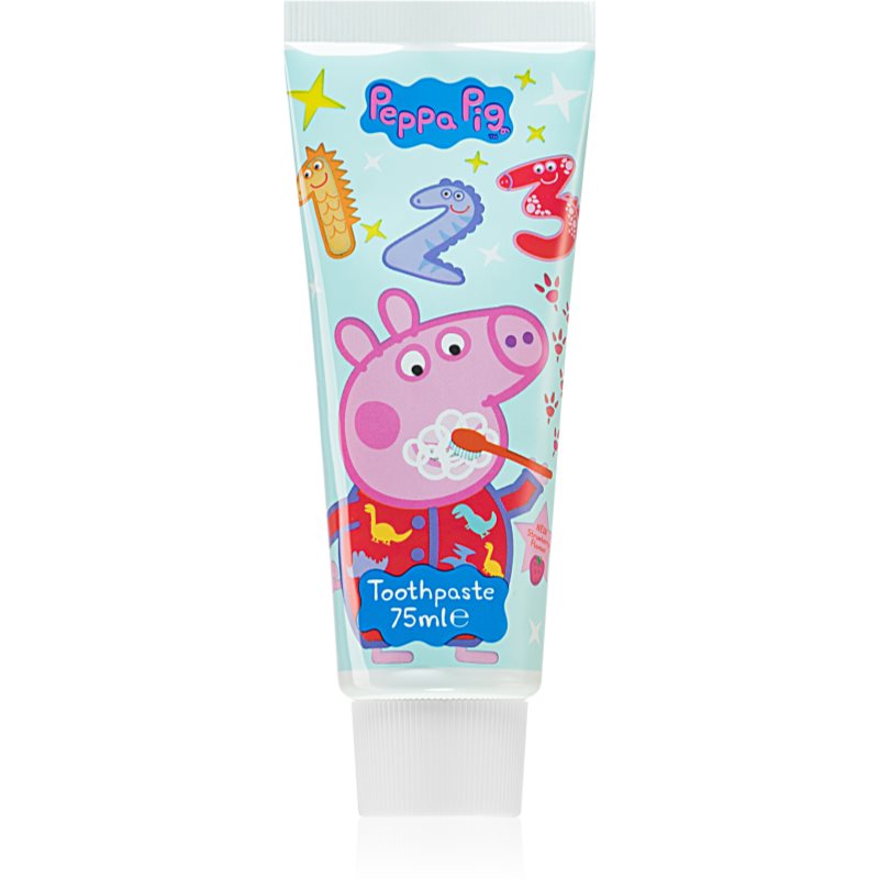 Peppa Pig Toothpaste dantų pasta vaikams Strawberry 75 ml